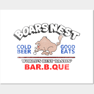 The Boars Nest // 80s // Vintage Posters and Art